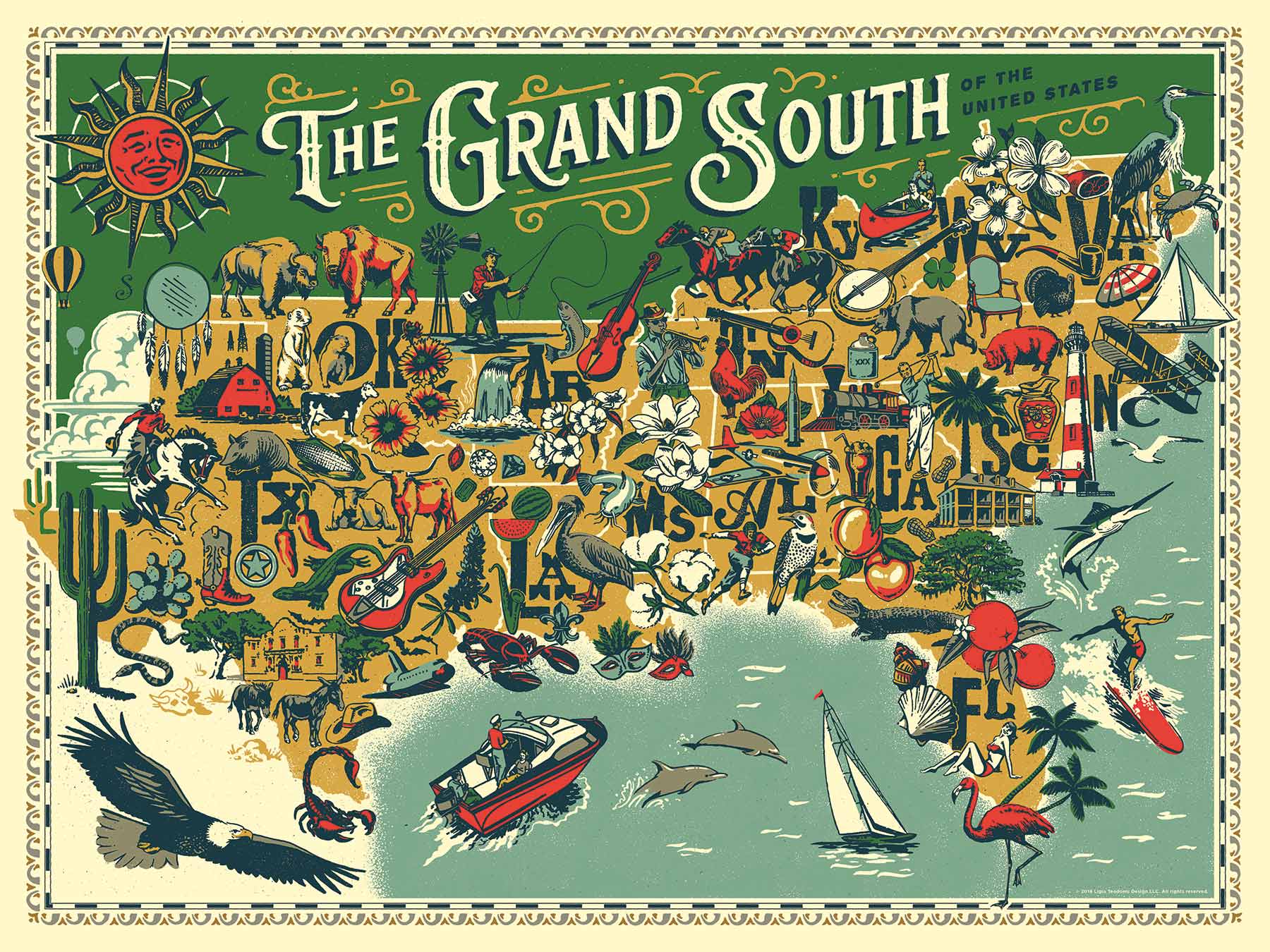 Grand South – True South Puzzle Company