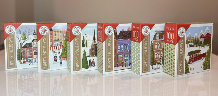 Set of 6 Holiday Puzzles