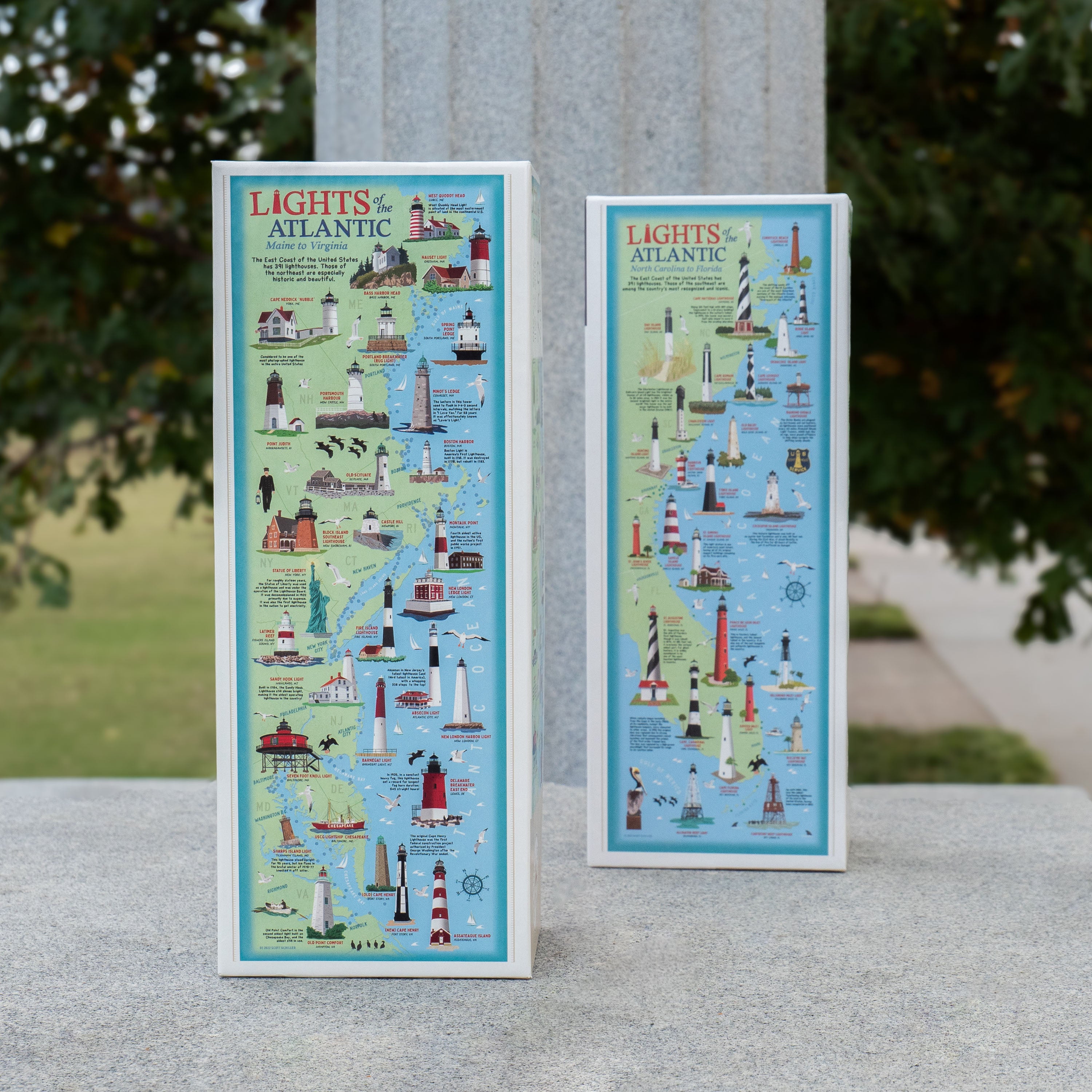 Lights of the Atlantic - South – True South Puzzle Company