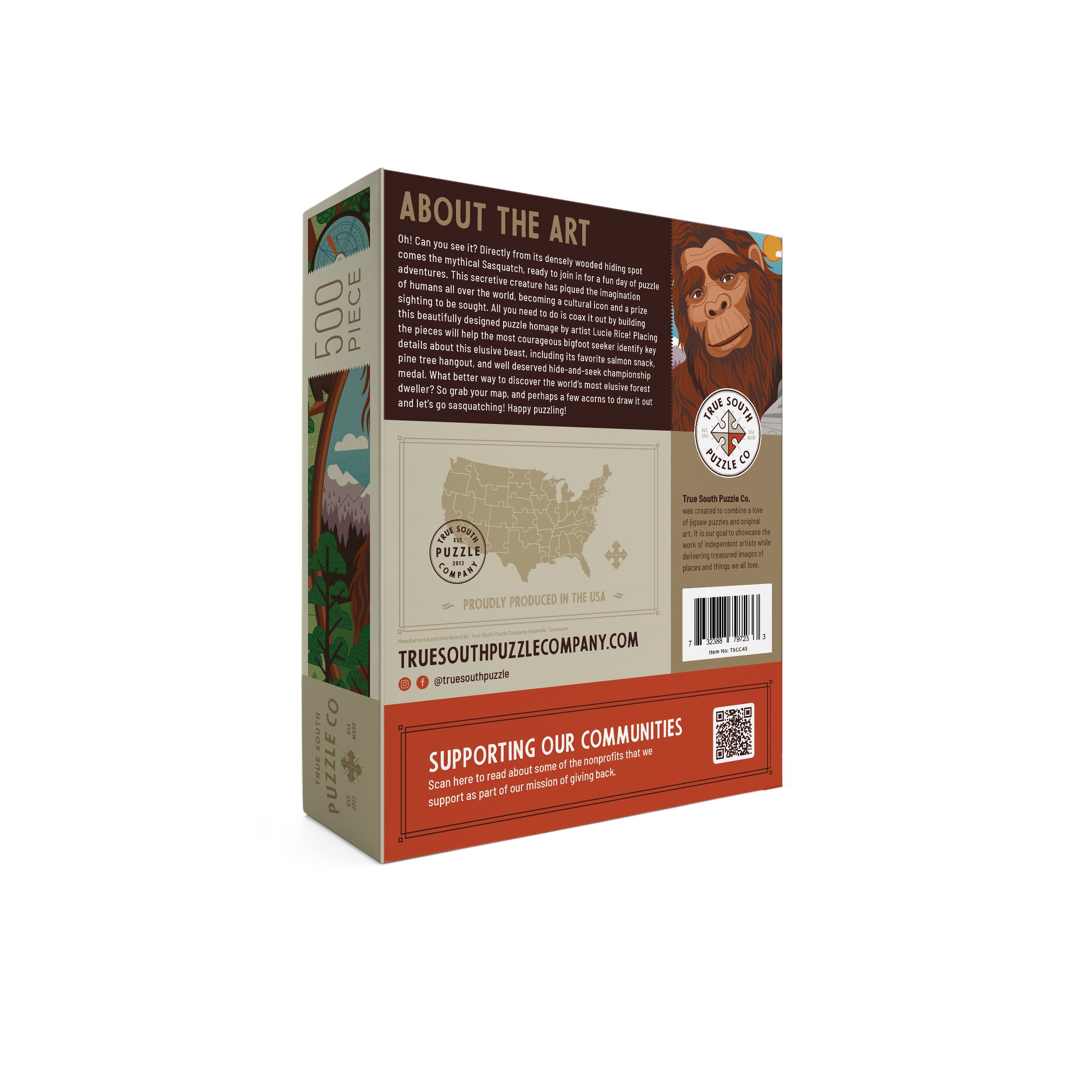Sasquatch Jigsaw Puzzle – True South Puzzle Company