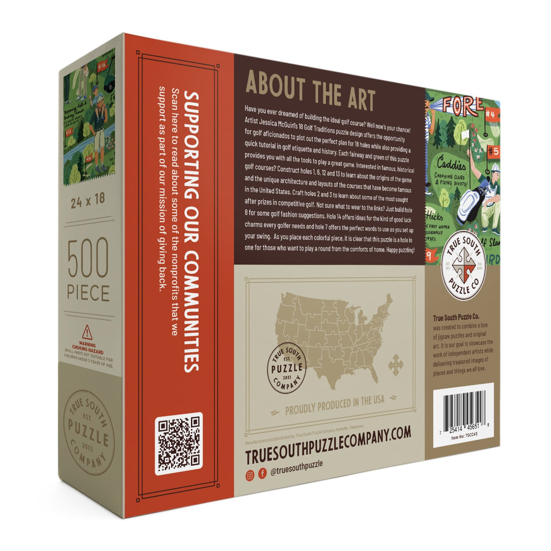18 Golf Traditions Jigsaw Puzzle