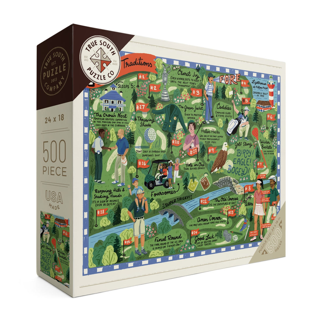 18 Golf Traditions Jigsaw Puzzle