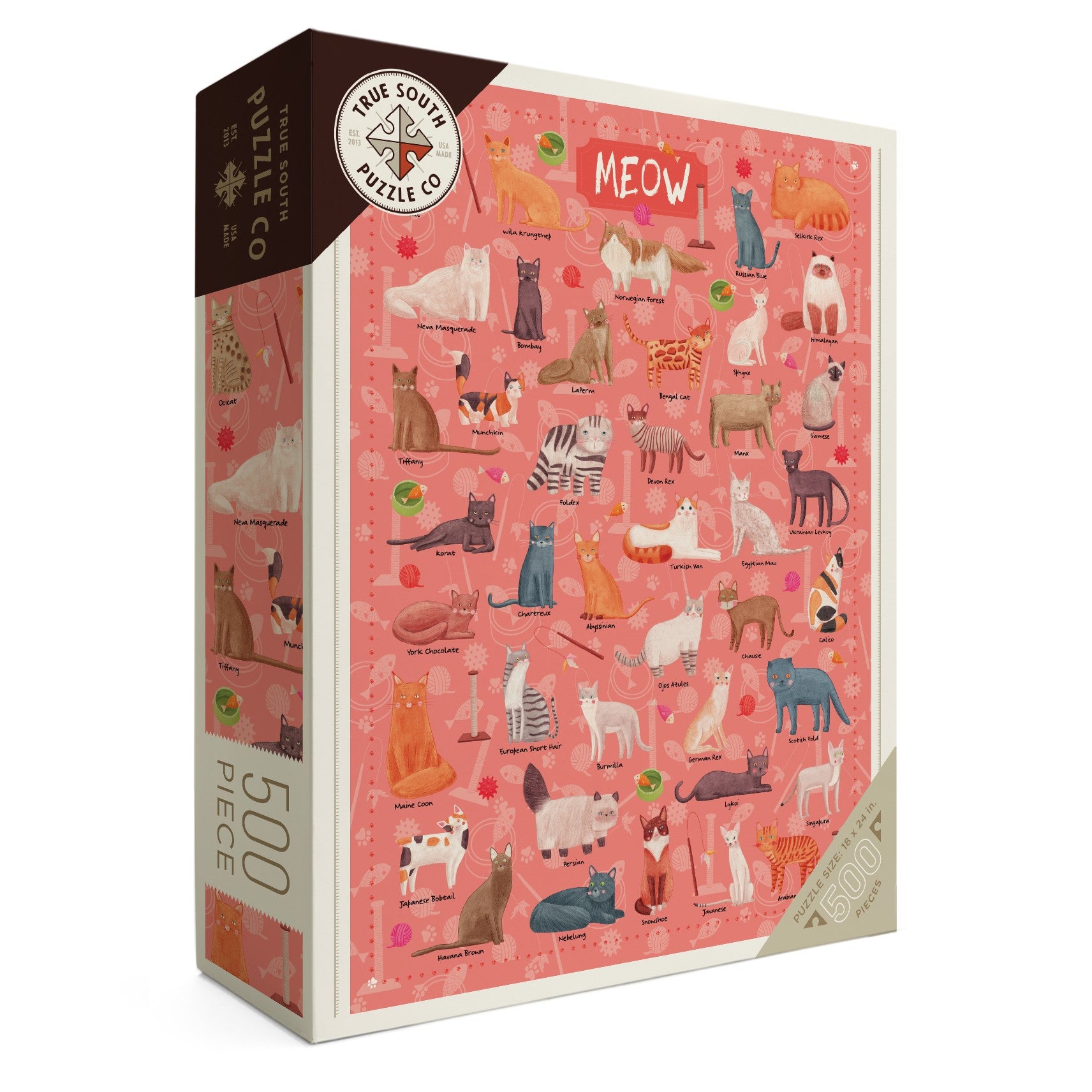 Meow Jigsaw Puzzle – True South Puzzle Company