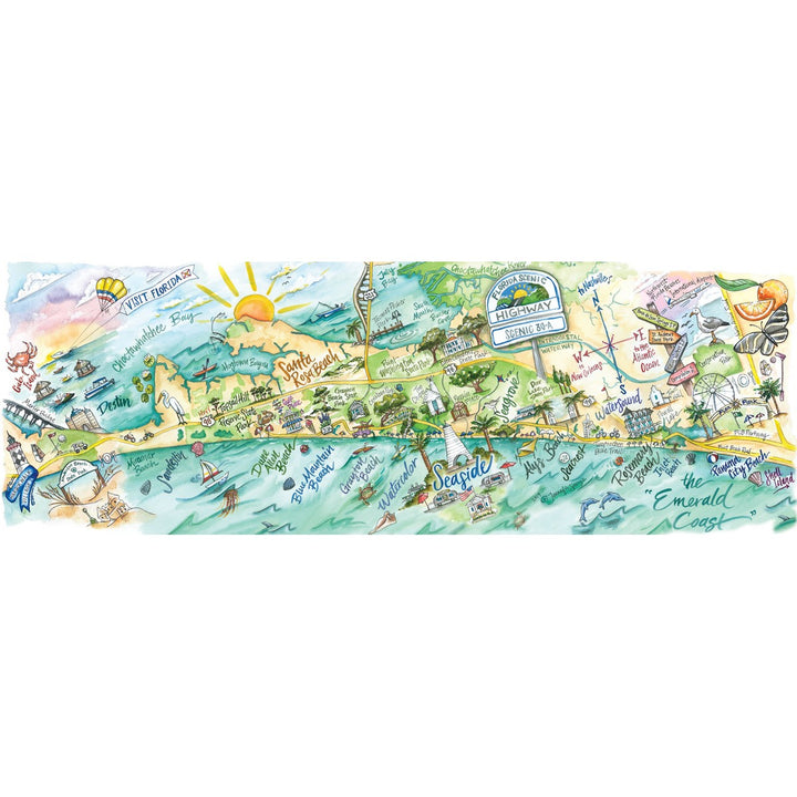 30A Florida Scenic Highway Jigsaw Puzzle