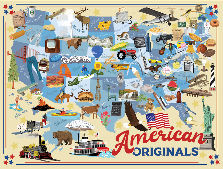 American Originals-Celebrating USA Jigsaw Puzzle