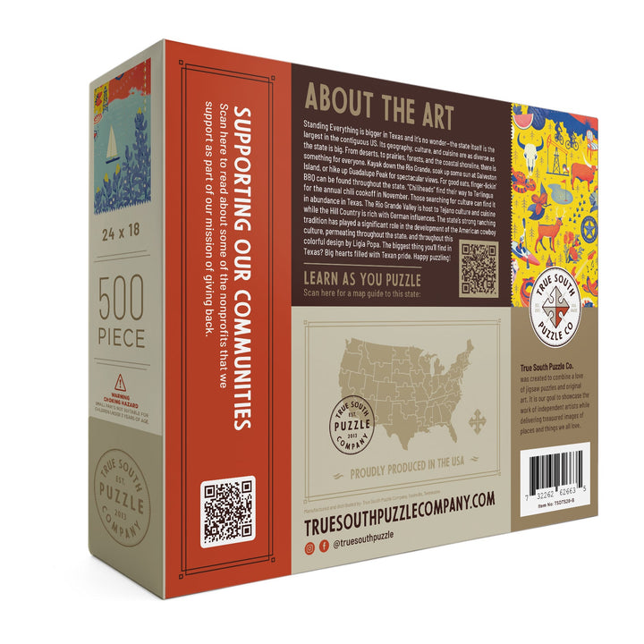 Texas Jigsaw Puzzle