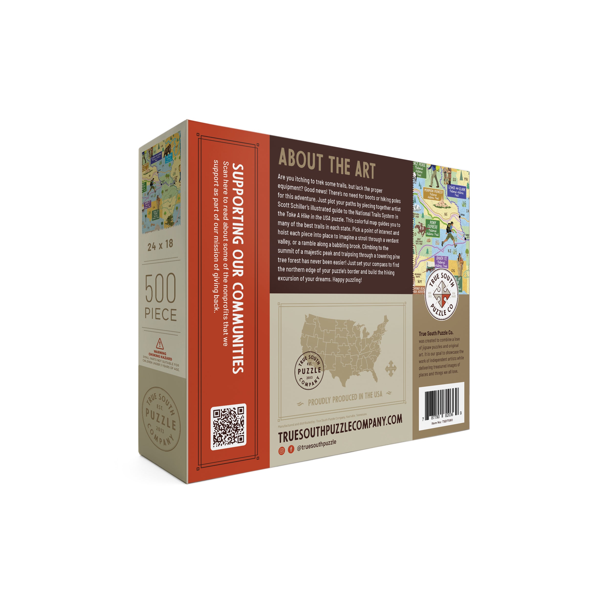 Take a Hike! USA Jigsaw Puzzle – True South Puzzle Company