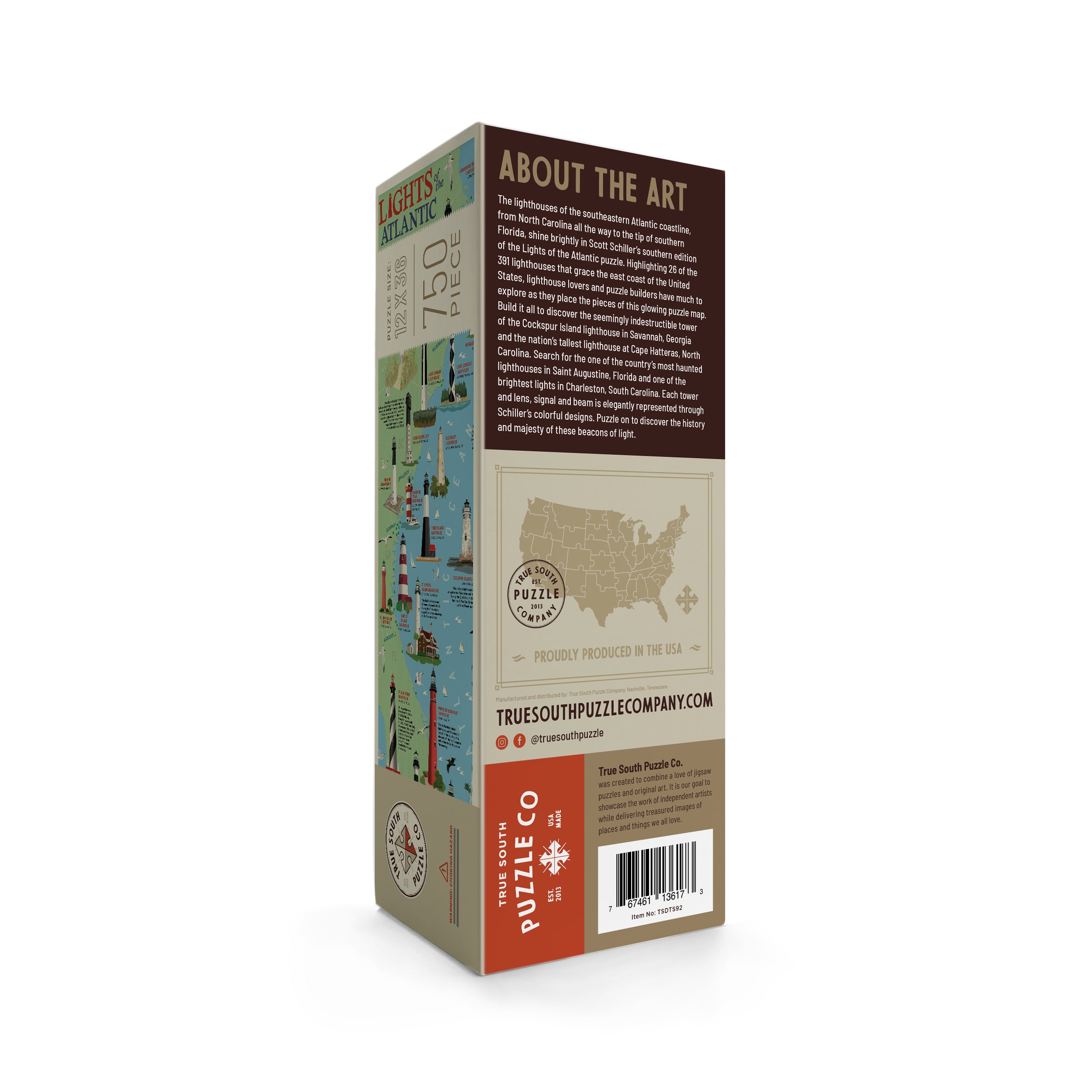 Lights of the Atlantic - South – True South Puzzle Company
