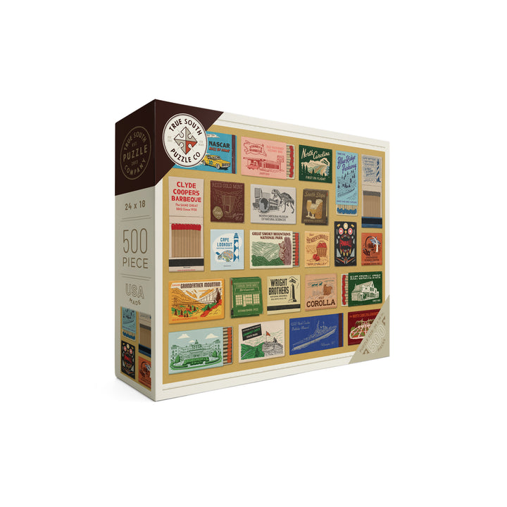 North Carolina State Matchbooks Jigsaw Puzzle