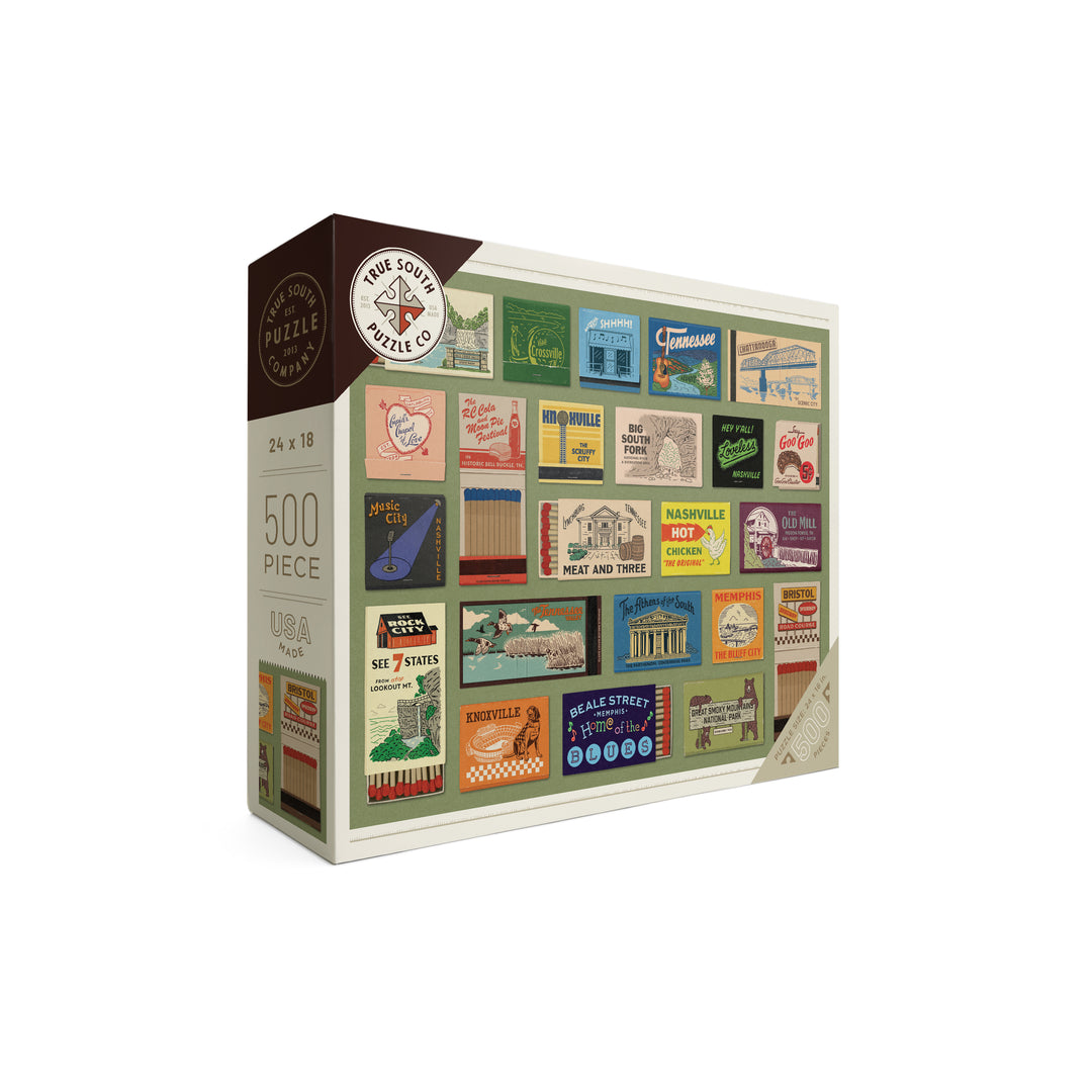Tennessee State Matchbooks Jigsaw Puzzle