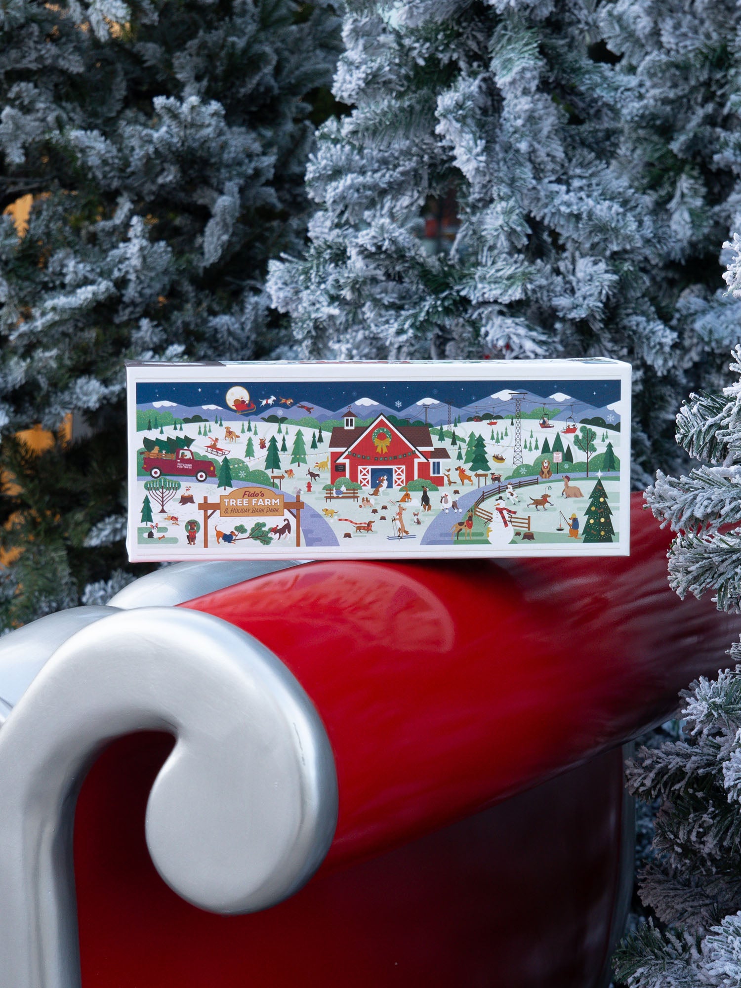 Festive Fido Jigsaw Puzzle – True South Puzzle Company