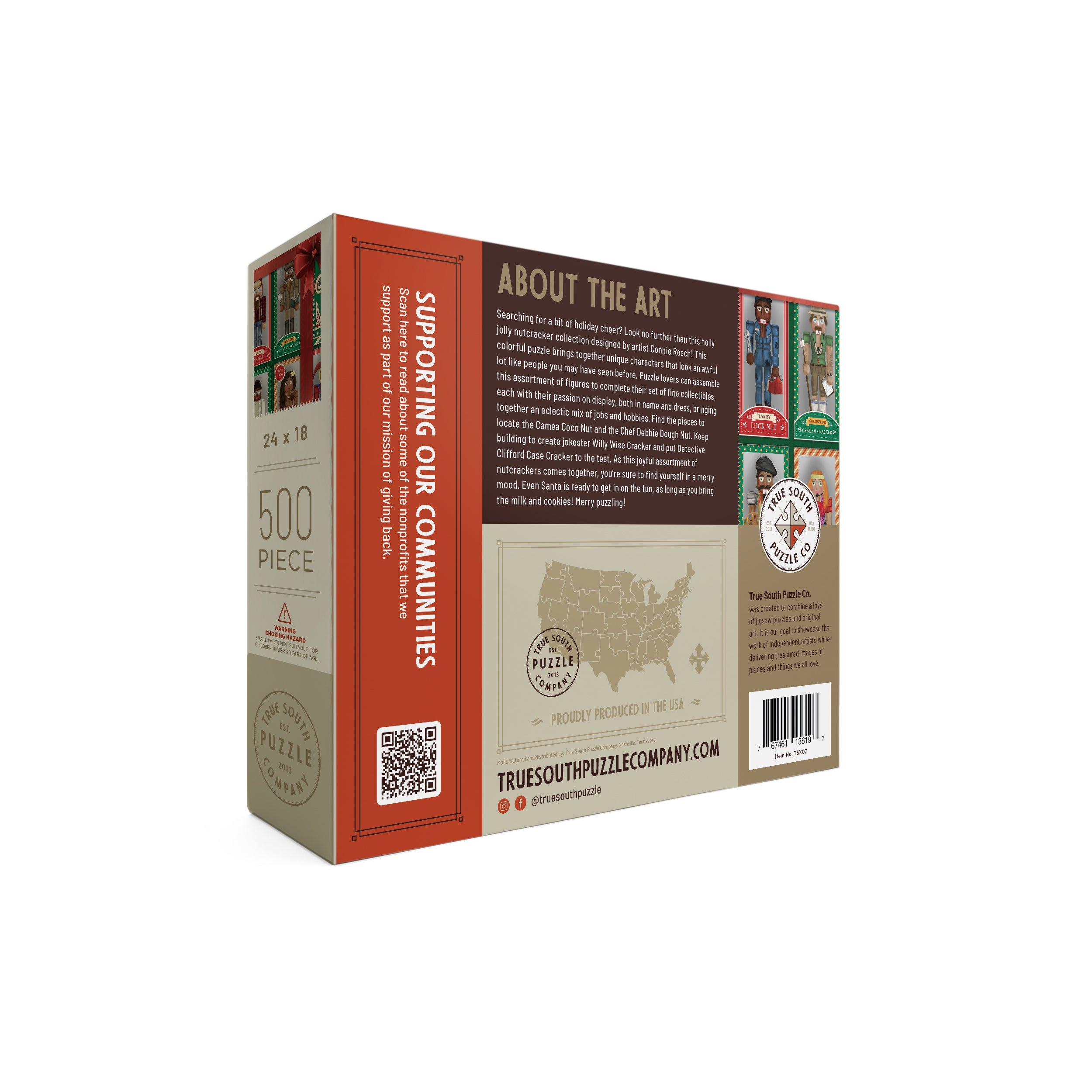 マニー　コラージュトレー Nutcracker Holiday Set – True South Puzzle Company