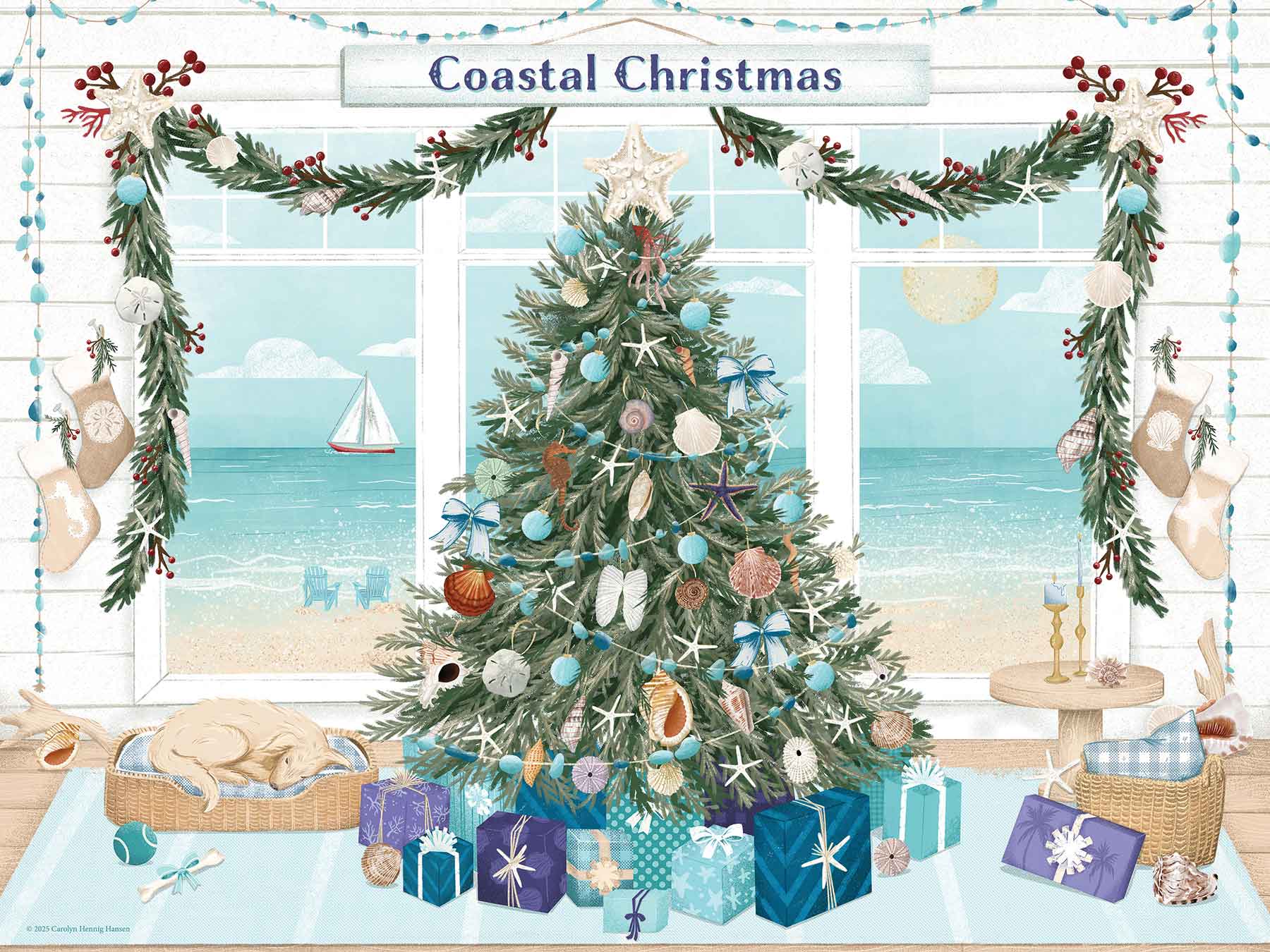 Coastal Christmas – True South Puzzle Company