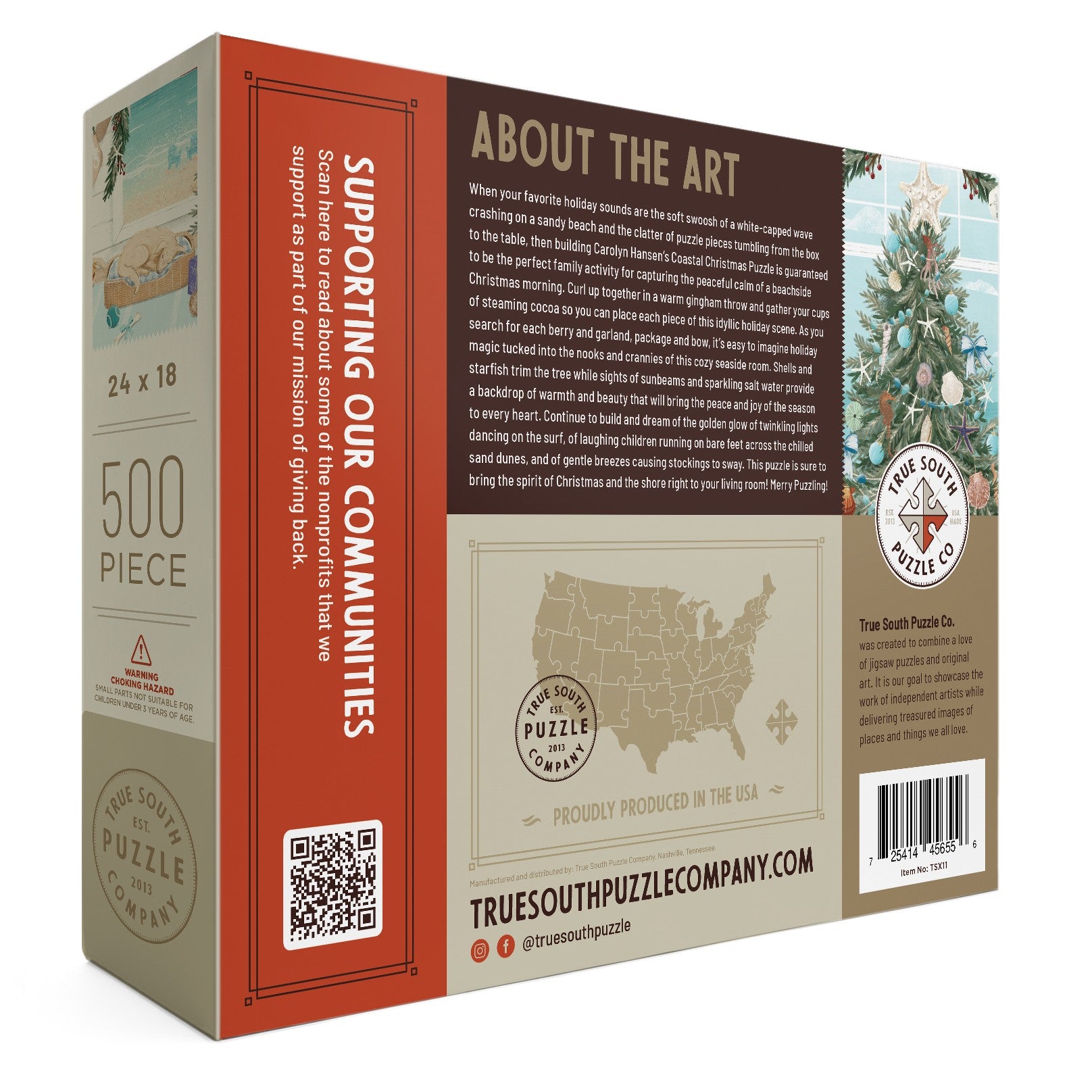 Coastal Christmas – True South Puzzle Company