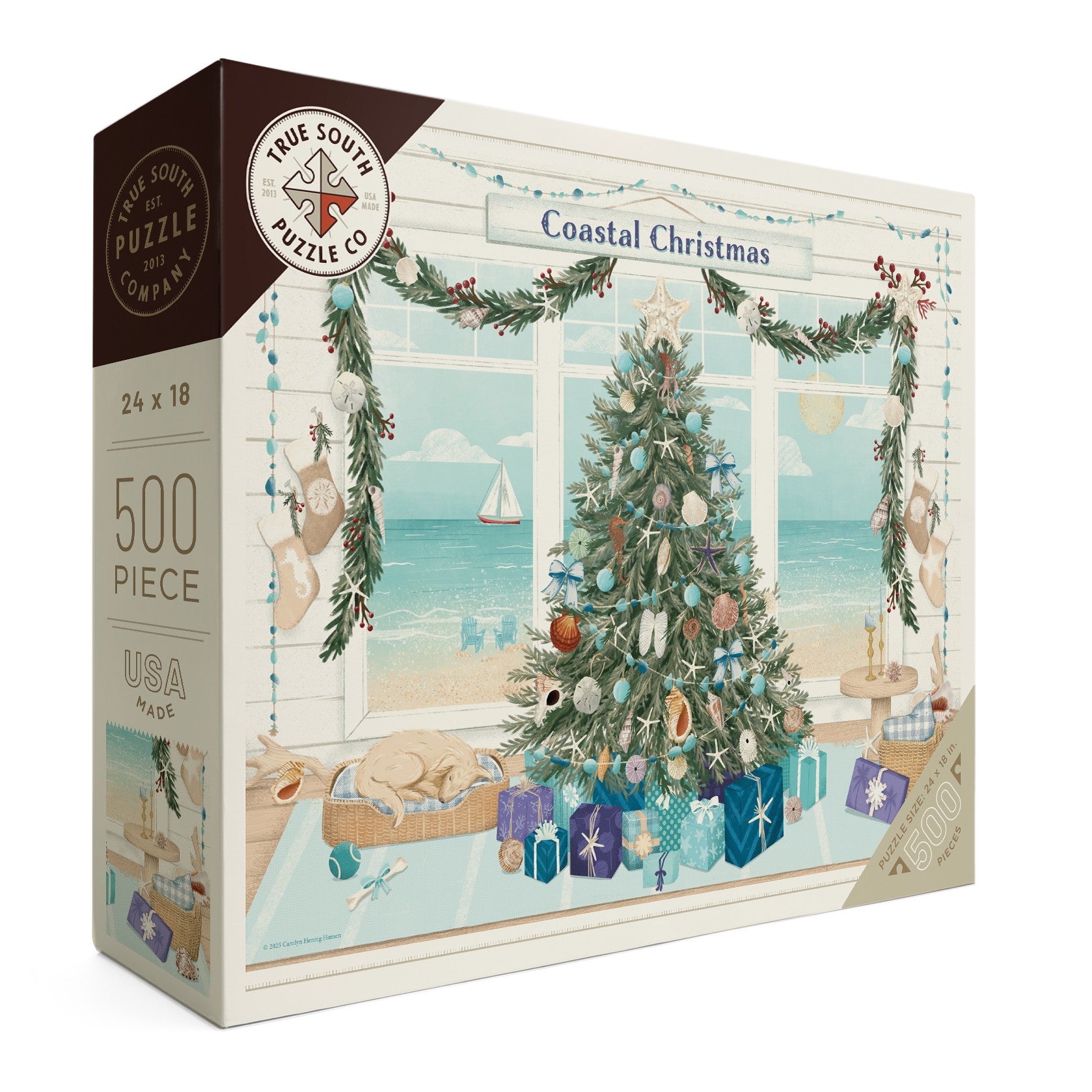 Coastal Christmas – True South Puzzle Company