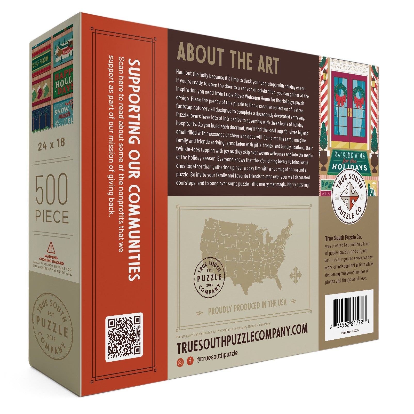 Holiday Doormats – True South Puzzle Company