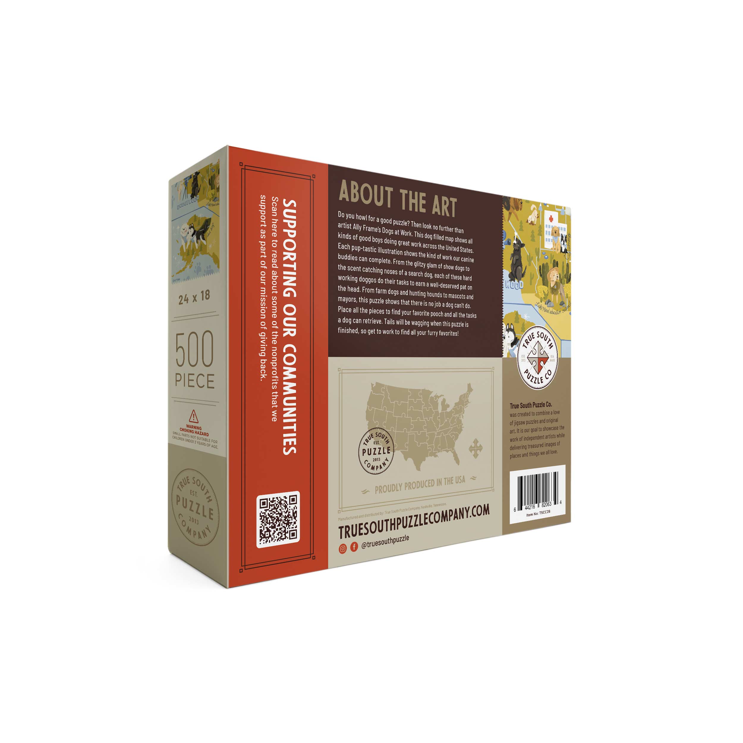 Dogs at Work – True South Puzzle Company