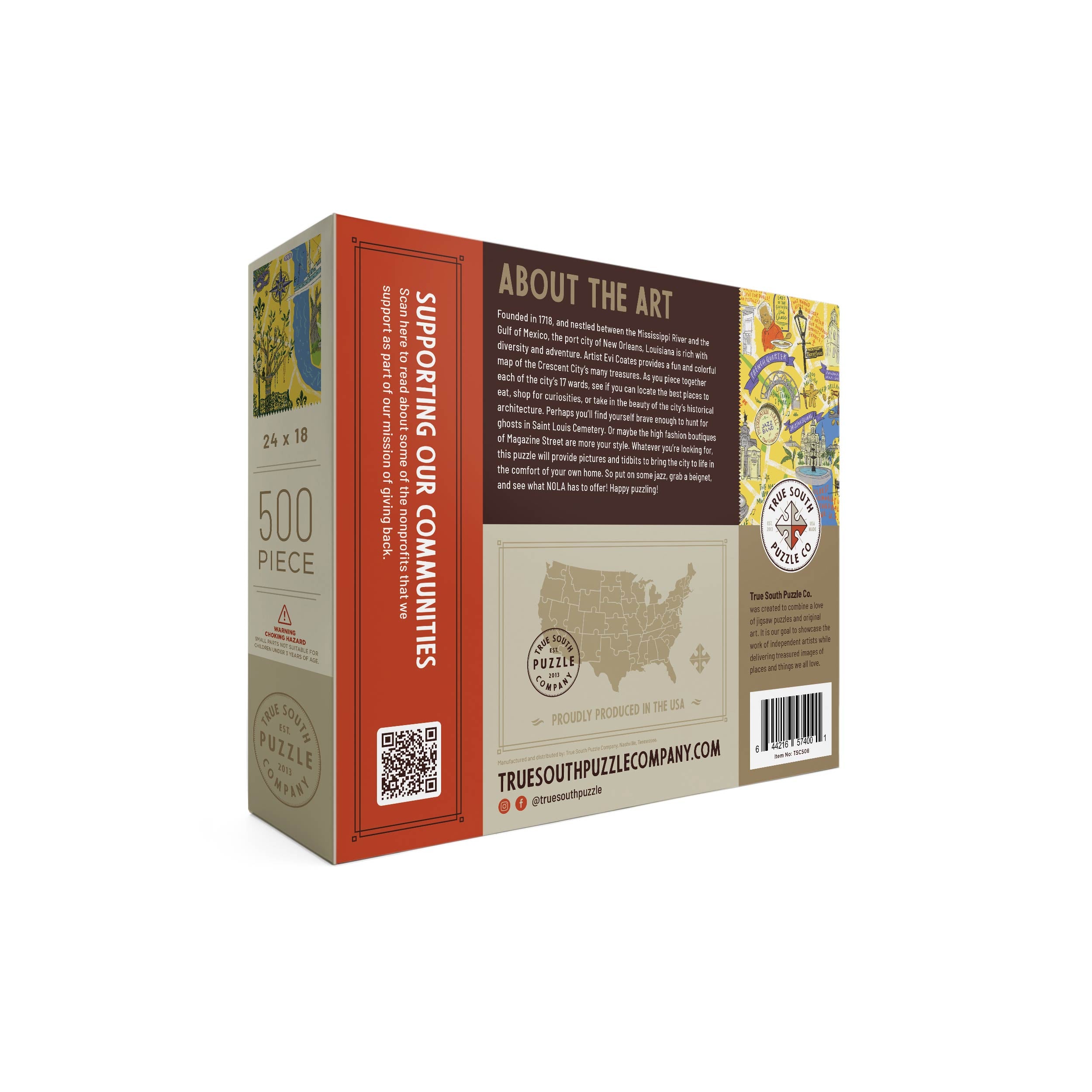 NOLA New Orleans - NEW Packaging! – True South Puzzle Company