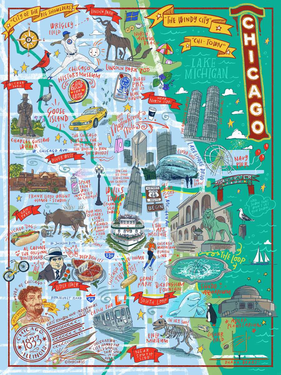 Chicago Illustrated – True South Puzzle Company