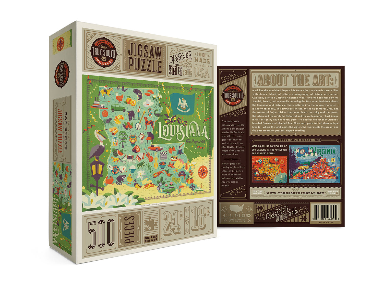 Louisiana Jigsaw Puzzle – True South Puzzle Company