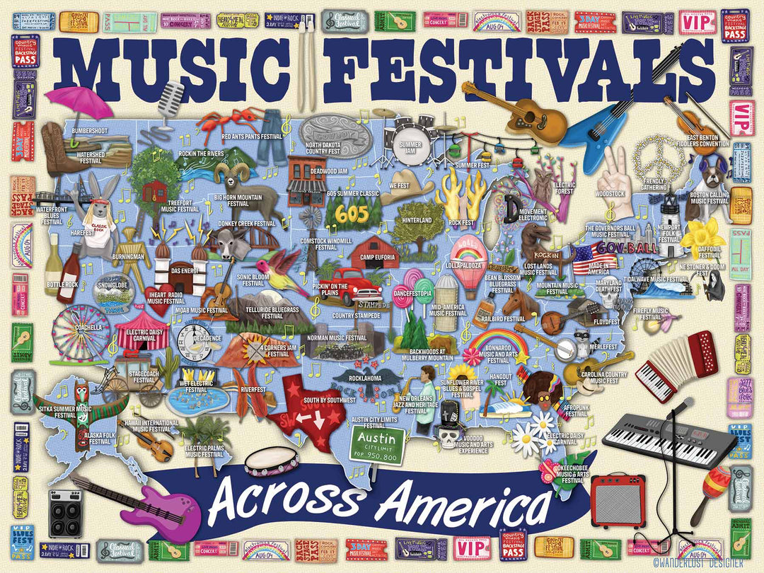 Music Festivals Across America