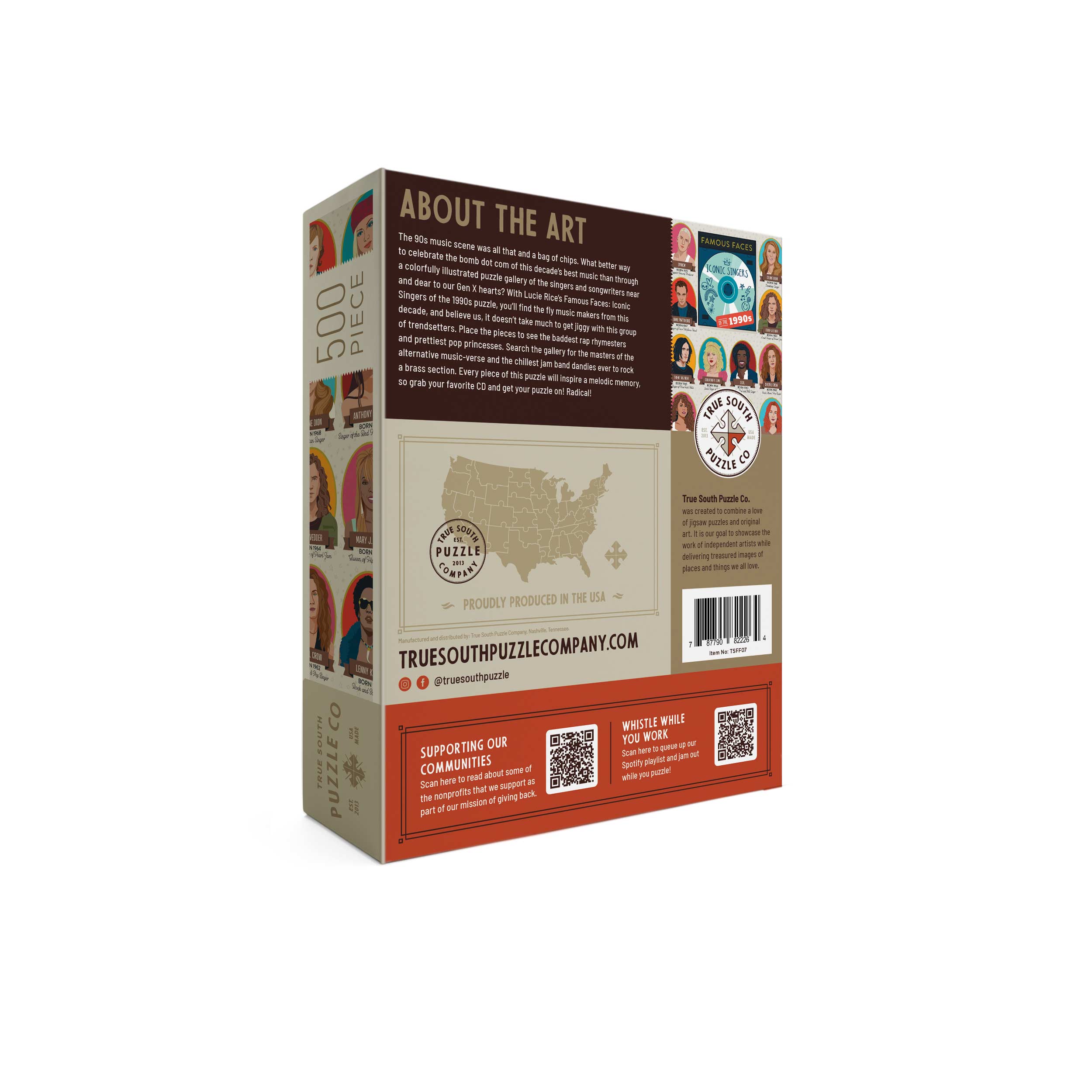 Iconic Singers of the 1990s – True South Puzzle Company